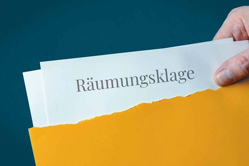 Die Räumungsklage